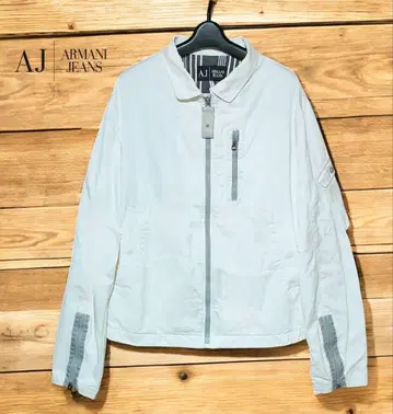 Armani Jeans 아르마니진 코튼 라이더 자켓