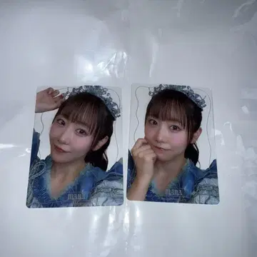 FRUITSZIPPER 클리어 트레이딩 카드 마나카 마나 세미 컴프