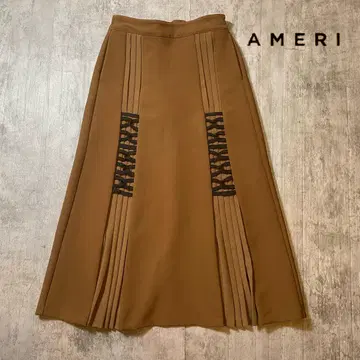 AMERI LACE UP LITTLE PLEATS SKIRT