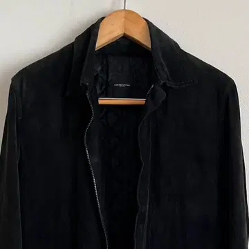 CoSTUME NATIONAL 블랙 스웨이드 자켓 (50)