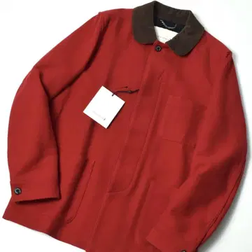미사용 매킨토시 COOKNEY 밀리터리 커버올 36 레드