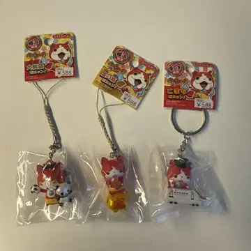요괴워치 스트랩 3개 세트