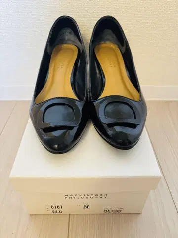 MACKINTOSH PHILOSOPHY 블랙 펌프스 24.0cm
