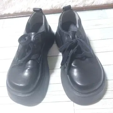 에스페란자 여성용 통굽 가죽 신발 M 사이즈