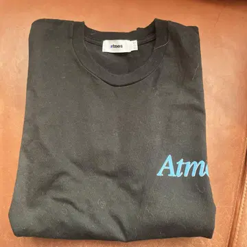 Atmos 블랙 로고 티셔츠