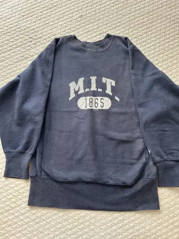 Champion M.I.T. 1865 리버스 위브 맨투맨 M