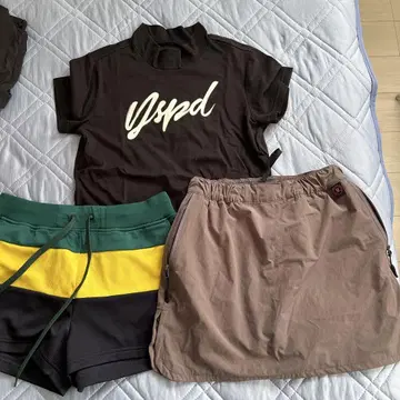 Yspd 로고 캐주얼 블랙 상의
