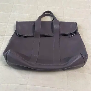 다크 브라운 가죽 토트백