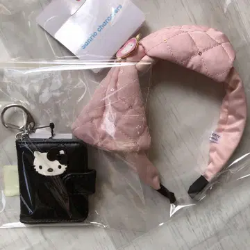 로리즈팜 키티 퀼팅 프로필북 키 참 머리띠