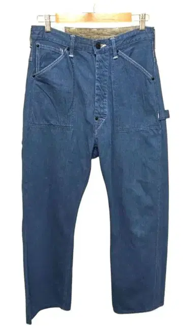 일본제 CANTON OVERALLS 데님 페인터 팬츠