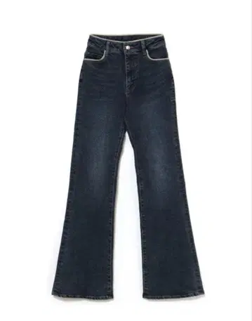 andmary Heart stitch denim navy blue M