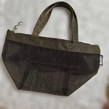 DKNY 메쉬 토트백 브라운