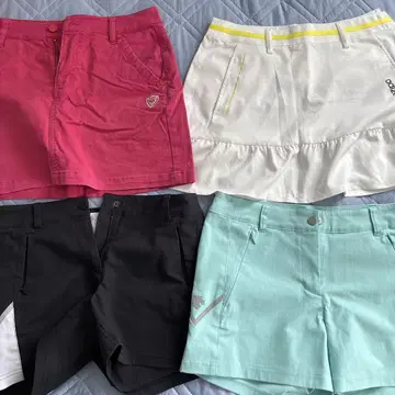 adizero 프릴 스커트 4종 세트