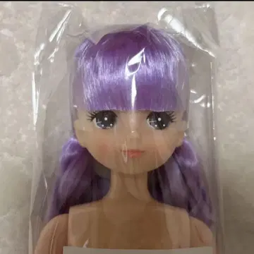 키라짱 리카짱 캐슬 인형 보라색 머리 미사용