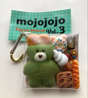 가챠 파우치 mojojojo 키링 미니어처