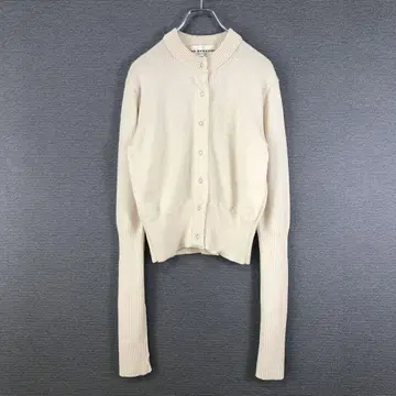 THE SHINZONE LONG RIB CARDIGAN F ECRU
