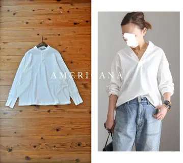 두지엠 클라세 별주 AMERICANA 헨리 L/S 티셔츠