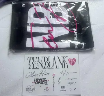 TENBLANK 페이스 타월 타투 씰