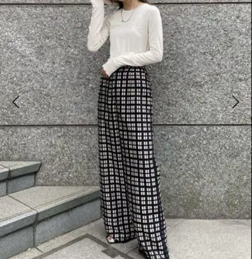 todayful 체크 팬츠