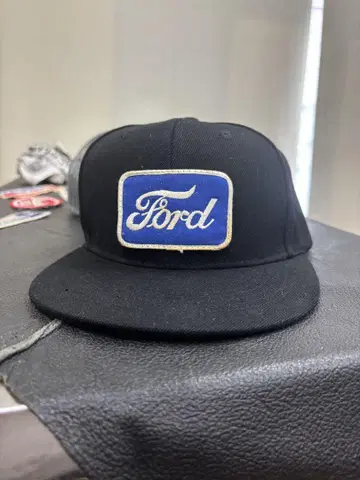 Ford 블랙 스냅백 트래커 캡 빈티지 와펜