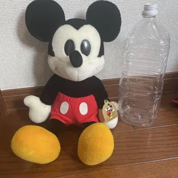 미키마우스 봉제 인형 구 페이스 레어 80년대 90년대