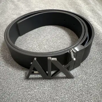 A|X 블랙 가죽 벨트