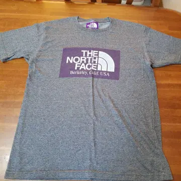 미사용 THE NORTH FACE 그레이 티셔츠
