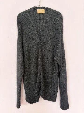 SEVEN BY SEVEN 실크 모헤어 오버 사이즈 가디건 L