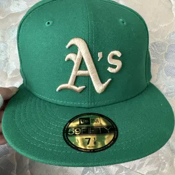 [새상품급] NEWERA 59FIFTY 야구 모자 애슬레틱스