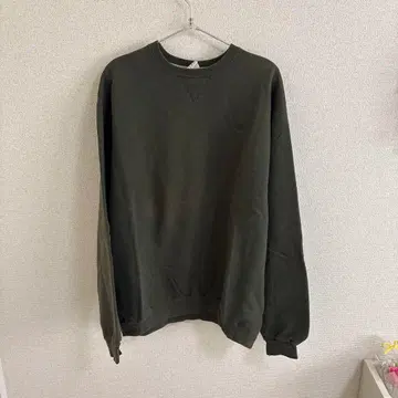 Champion 크루넥 맨투맨 올리브 그린