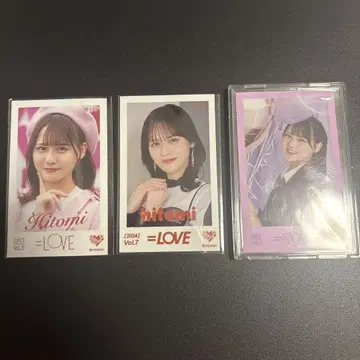 =LOVE 타카마츠 히토미 미니 포토 카드
