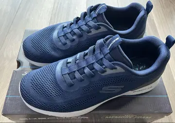 SKECHERS 메모리 폼 네이비 스니커즈 26cm