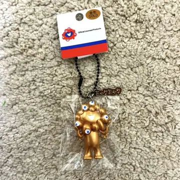 금 골드 미야쿠미야쿠 PVC 키링
