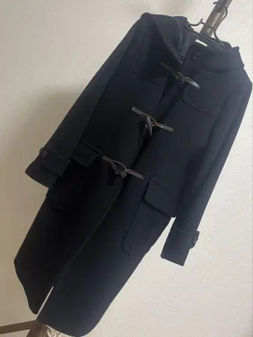 그린 레이블 릴랙싱 더플 코트 사이즈 40 네이비