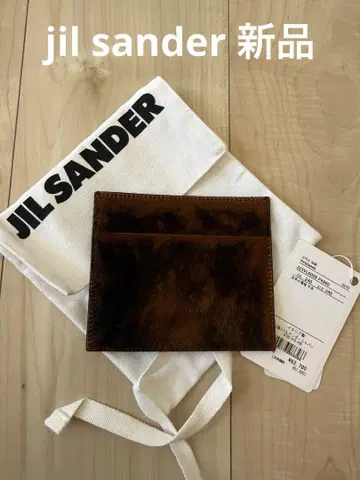 [ 미사용 새상품 ] jil sander 송치 카드 케이스