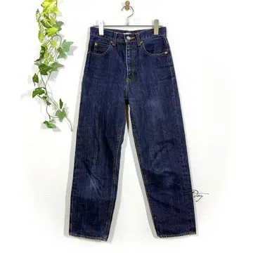 MOUSSY 마우지 데님 청바지(24) 와이드 스트레이트 하이웨스트