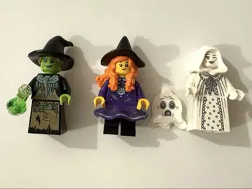 LEGO 레고 미니 피규어 할로윈 마녀 3체 세트