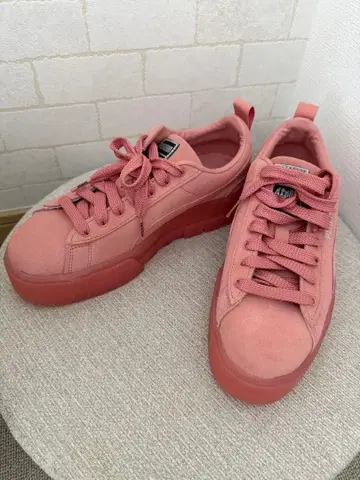 FR2 매실 atmos pink PUMA 콜라보 스니커즈