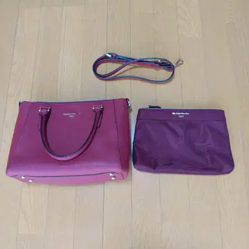 모다 프린치페 2Way 백 핸드백 미니백 포함 하자품