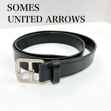 SOMES UNITED ARROWS 소메스 유나이티드 애로우즈 벨트 블랙