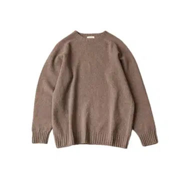 MORRIS & SONS 지롱 라무 크루넥 니트