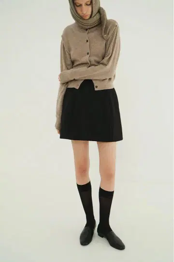 미사용 CLANE CONSTRUCTIVE MINI SKIRT