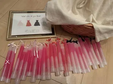 드레스 맞추기 응원봉 투표함
