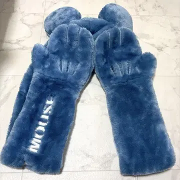 디즈니 팬캡 머플러 미키