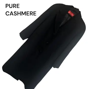 컨디션 최상! PURE CASHMERE 남성용 체스터 코트 캐시미어 소재