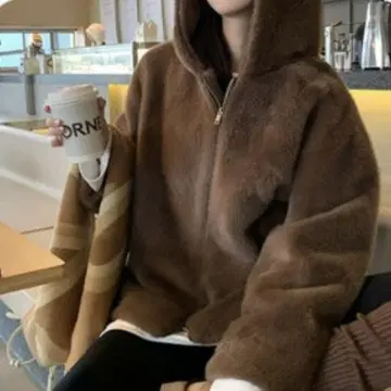 퍼 집업 후드티 L