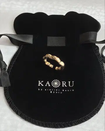 atelier KAORU 카오루 미모사 반지 K10 핑크 골드
