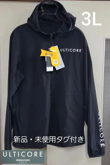 [ 3L ] ULTICORE 골프 후드 부착 자켓 새상품 미사용 택 포함