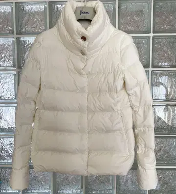 Herno 화이트 다운 자켓 M~L
