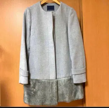 GALLARDA GALANTE NAVY 노카라 코트 그레이